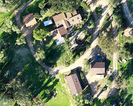 Orthomosaic drone mapping example